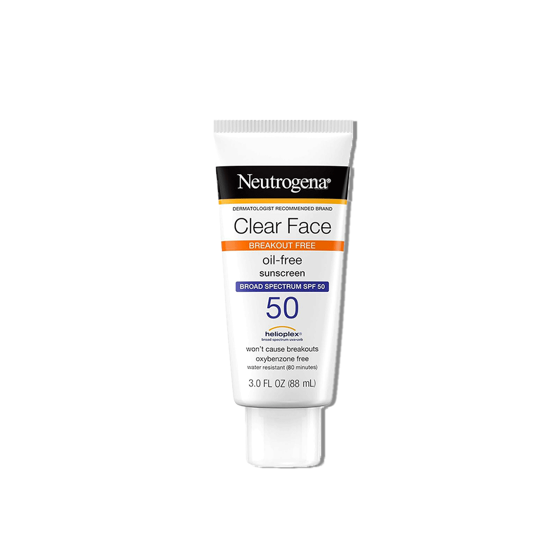 Neutrogena Clear Face Liquid Sunscreen SPF 50 Matte Finish- 88 ML