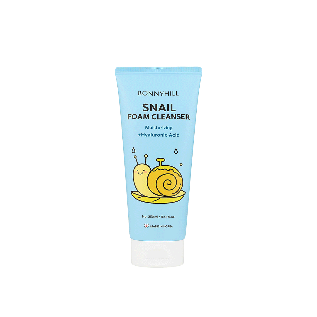 BONNY HILL Snail Foam Cleanser with Rice Niacinamide Collagen 250ml