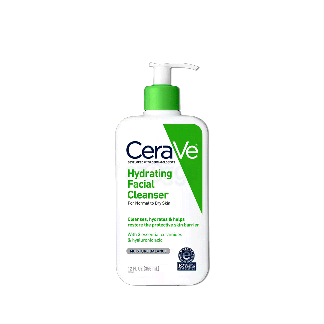 CeraVe Hydrating Facial Cleanser for Normal to Dry Skin 355ml