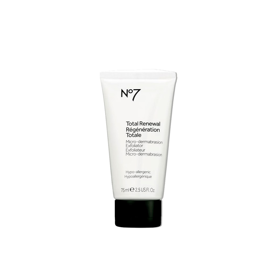 No7 Microdermabrasion Total Renewal Face Scrub Brightening Exfoliator