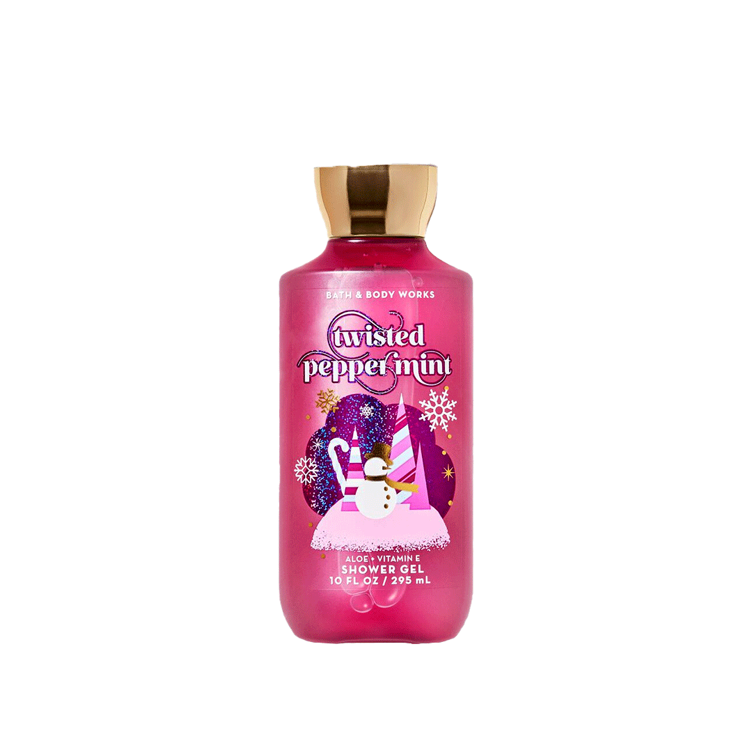 Bath & Body Works Twisted Peppermint Shower Gel 10oz - 295ml
