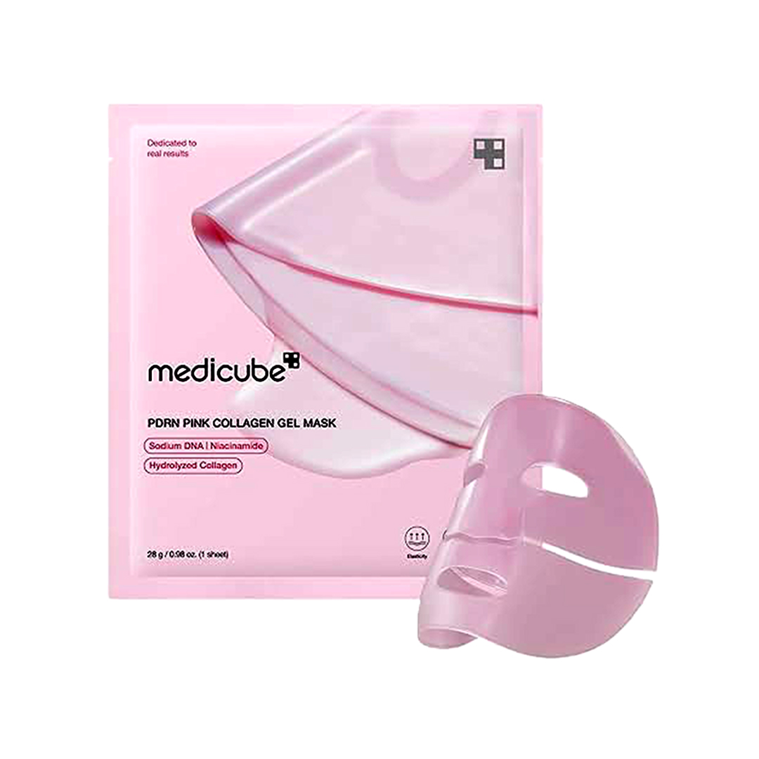 medicube Salmon DNA PDRN Pink Collagen Jelly Gel Mask (28g) – Overnight Hydrating Korean Face Mask